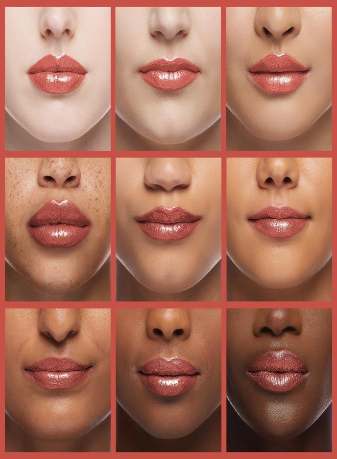 Oulac Coral Pink Lipstick for Women with Metallic 3D Shine Lightweight Hydrating Formula, High Impact Lip Color, Vegan Beauty, Full Coverage Lip Makeup, Christmas Gifts for Women, Nemo Go Home(06) - Image 4