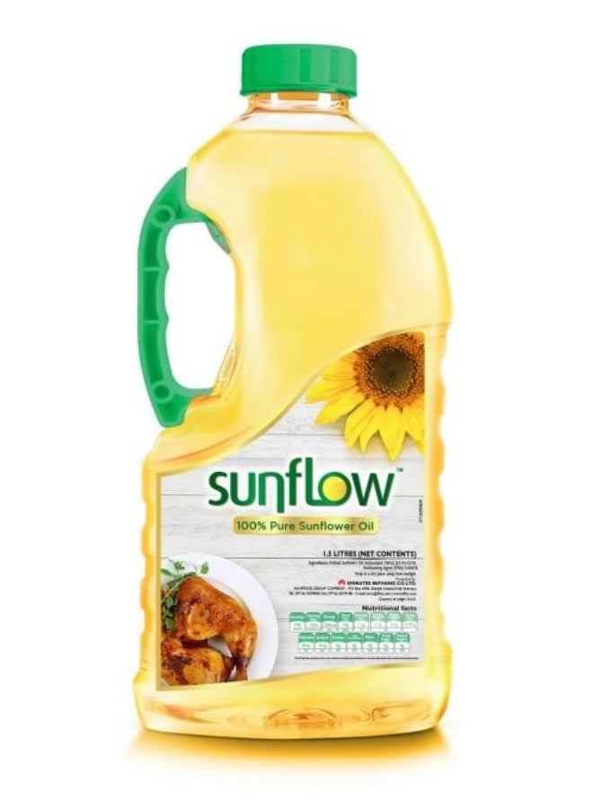 Sunflow زيت عباد الشمس النقي 1.5 لتر - Image 1