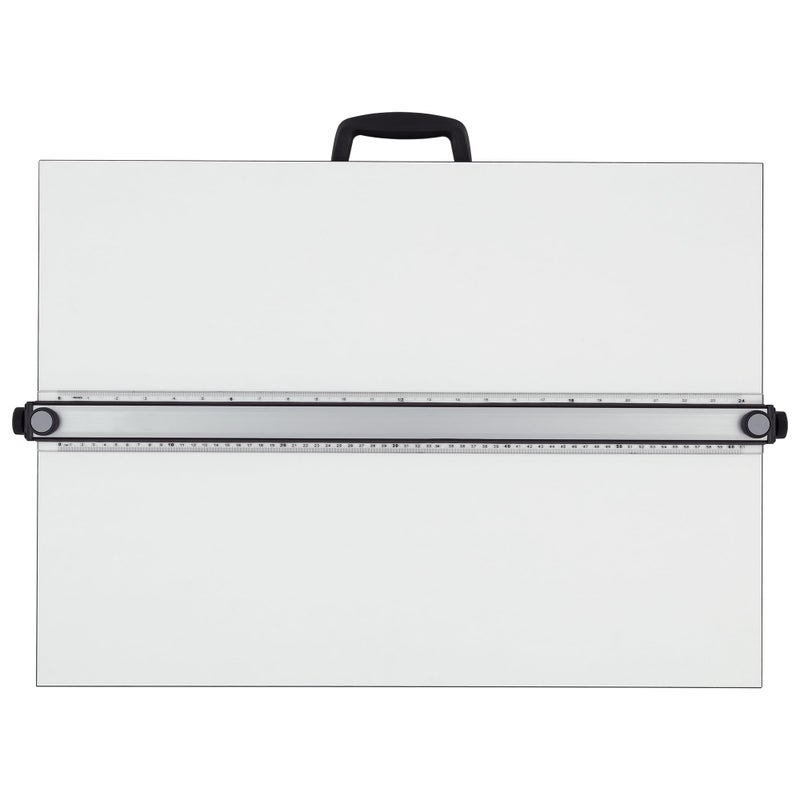 Acurit PXB 16â€ x 21â€ Drawing Board for Artists and Designers - Portable Workspace for Drawing, Sketching, Drafting, Painting - Fixed Angled Laminated Surface with Ruler and Parallel Motion Bar - Image 4