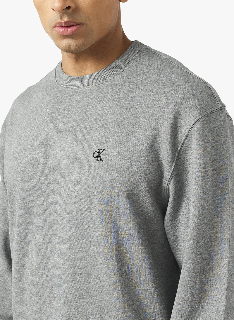 Calvin Klein Jeans Relaxed Monogram Sweatshirt
