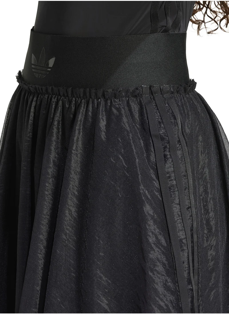 adidas Originals Waistband Tulle Maxi Skirt