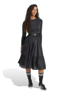 adidas Originals Waistband Tulle Maxi Skirt  - Image 5