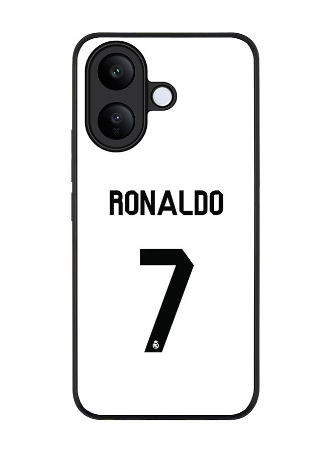For vivo V60 Lite 5G / V60 Lite 4G Case,Slim fit Camera Protection, Shockproof Thin Phone cover  - Ronaldo Real Jersey