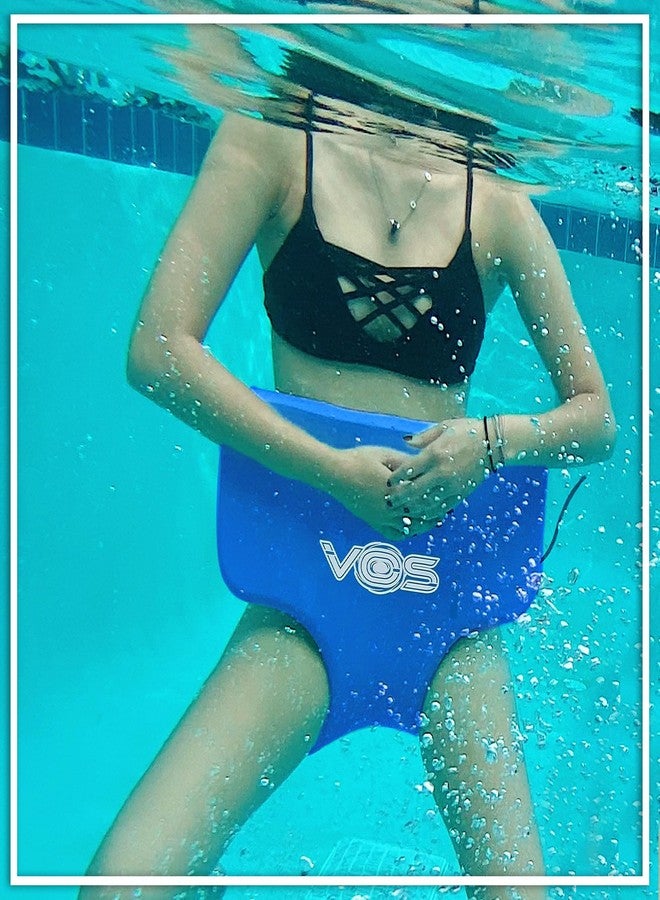 VOS Oasis Premium Water Solid Saddle Floats - Ultra Buoyant, Comfortable Floating Seats for Pool, Beaches, Lakes, Water Parks | Pack of 1 (Capri Blue) - Image 5