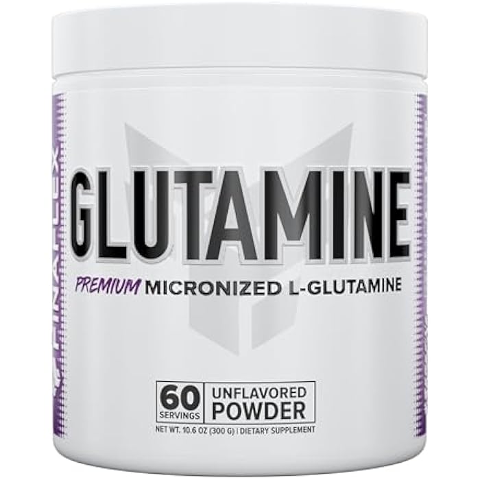 FINAFLEX Pure GLUTAMINE, Unflavored Powder - 10.6 oz - Reduces Muscle Breakdown & Supports Nitrogen Levels - 100% Pure L-Glutamine - 60 Servings - Image 1