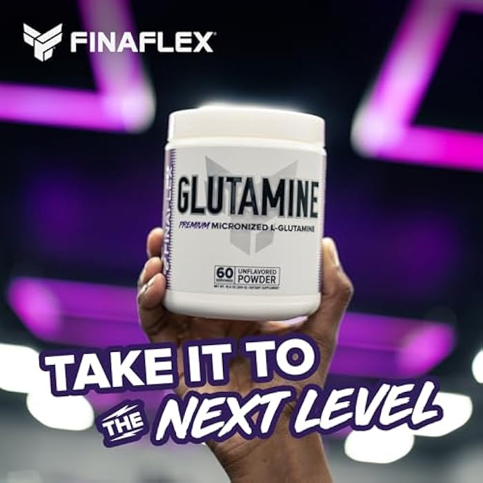 FINAFLEX Pure GLUTAMINE, Unflavored Powder - 10.6 oz - Reduces Muscle Breakdown & Supports Nitrogen Levels - 100% Pure L-Glutamine - 60 Servings - Image 5