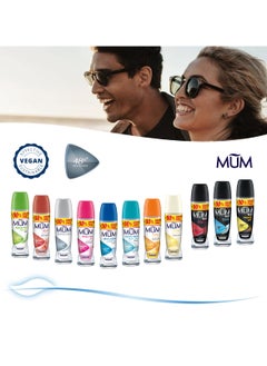 MUM Deodorant Roll-On Cool Classic & Power, Pack of 3, 75ml Each  - Image 2