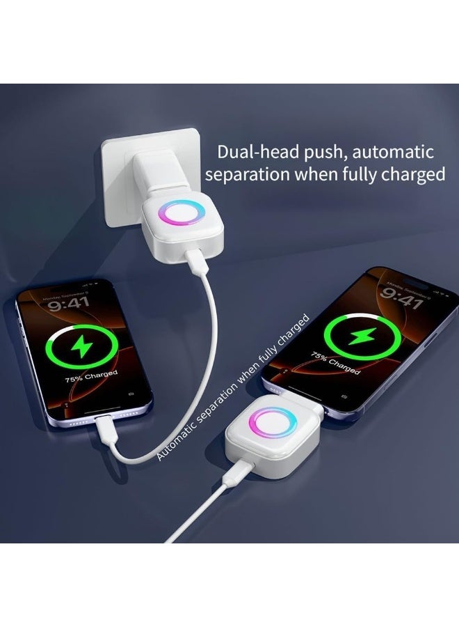 ACLIX Smart Auto-Stop USB-C Charger Adapter, 140W with AI Off, Dynamic LED Indicator, Compact Fast Charger for Safe Overnight Charging, Preventing Battery Aging and Extending Device Lifespan | Black - Image 5