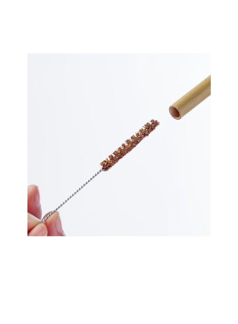 Drinking straws/cleaning brushes, bamboo/palm - Image 2