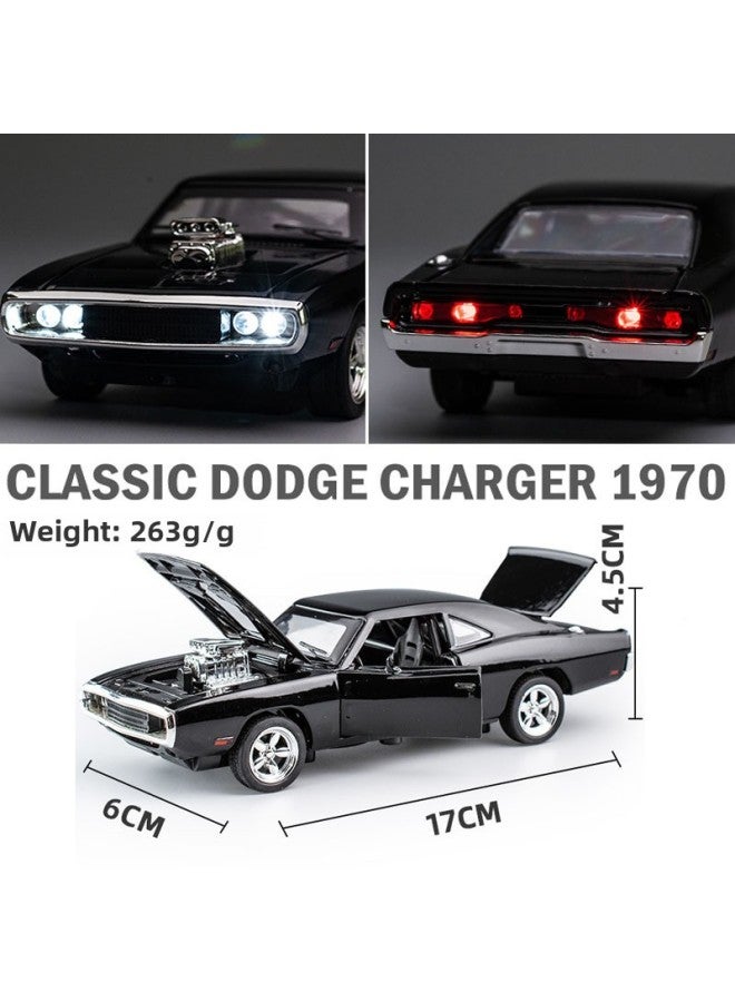 Jianyuan 1:32 Dodge Alloy Car Model Children's Toy Car Simulation Car Model Boy Gift Blind Box-Color:White Boxed - Image 3
