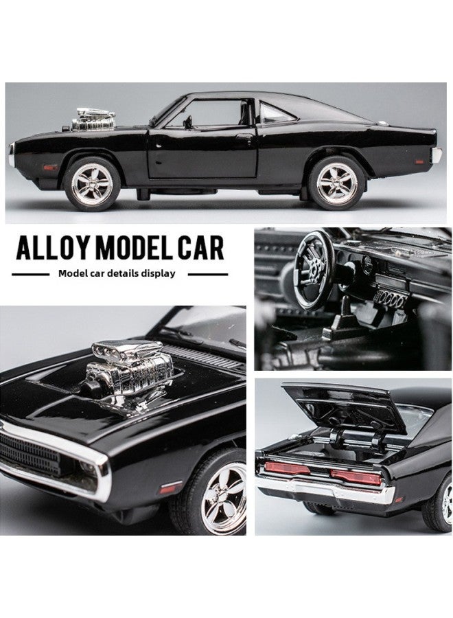 Jianyuan 1:32 Dodge Alloy Car Model Children's Toy Car Simulation Car Model Boy Gift Blind Box-Color:White Boxed - Image 4