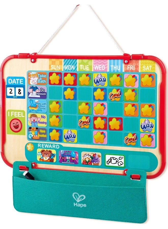 Hape مخطط مكافآت أبطال العادات من هابي (82 قطعة) - Image 1