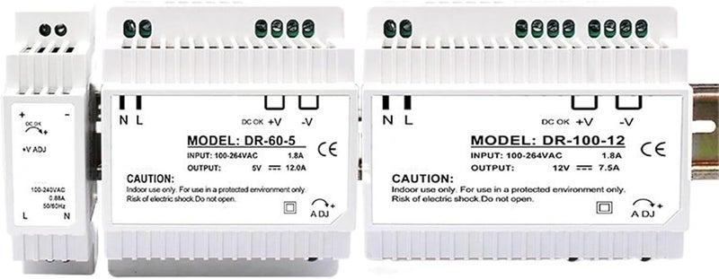 DR-15/60/100 Switching Power Supply 5V 12V 24V DIN Rail Power Supply Industrial Transformer Small Volume 4.2A 6.5A 7.5A(DR-60-15 4A) - Image 2