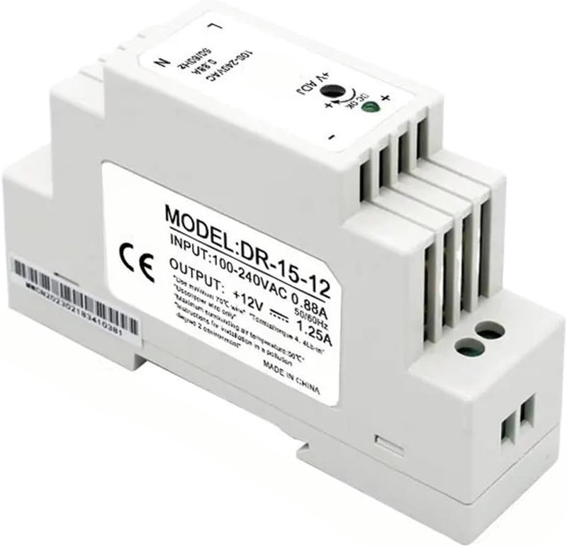DR-15/60/100 Switching Power Supply 5V 12V 24V DIN Rail Power Supply Industrial Transformer Small Volume 4.2A 6.5A 7.5A(DR-60-15 4A) - Image 1
