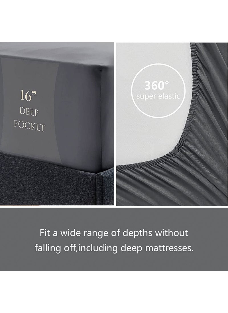 lris Bedding 5 Pieces Bed in a Bag for Gaming Bedding Set Boys Gamer Comforter Set with Flat Sheet Fitted Sheet Pillowcases Cushion Cover Game Console Pattern Bed Set for Kids Boys Room Decor  - Image 4