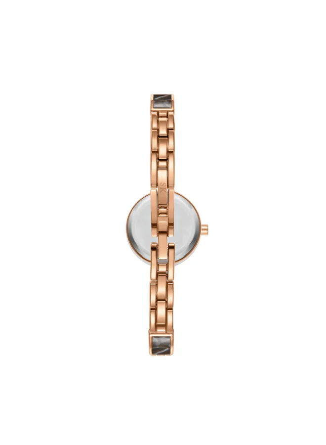 KENNETH SCOTT Women's Alloy and Acetate Plastic Analog Watch K24502-RCXX - 22 mm