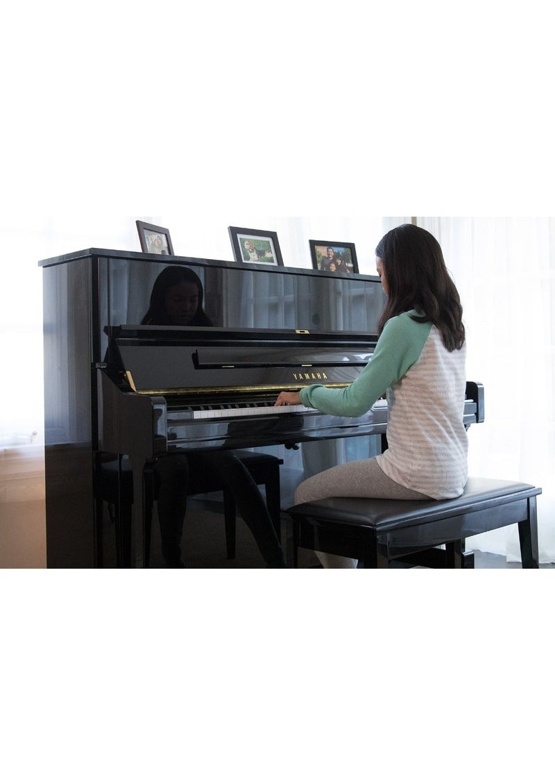 YAMAHA Yamaha Upright Piano U3 PE - Polished Ebony(Renewd)  - Image 2