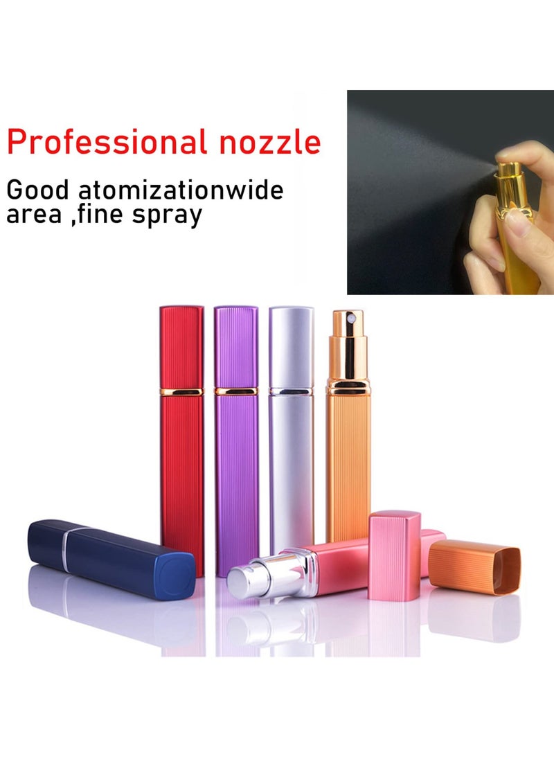 Generic Perfume Atomizer Bottle Refillable Mini Portable Spray Bottle Scent Pump Case With Dispenser tool for Out Side Work Travel Fitness 12ML  - Image 2