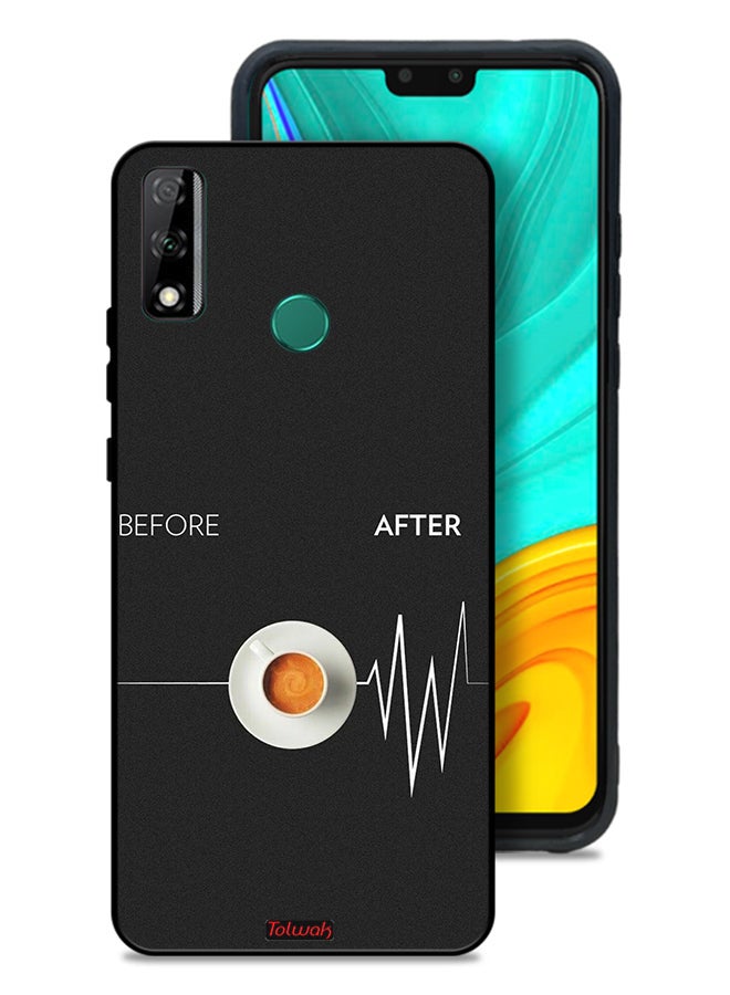 Tolwak Huawei Y8s Protective Case Cover Before After - Image 1