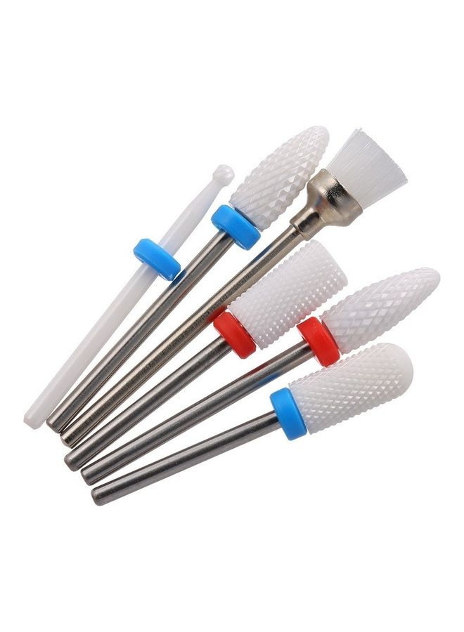 NIBEMINENT 6-Piece Cuticle Cleaner Dust Drill Multicolour - Image 5
