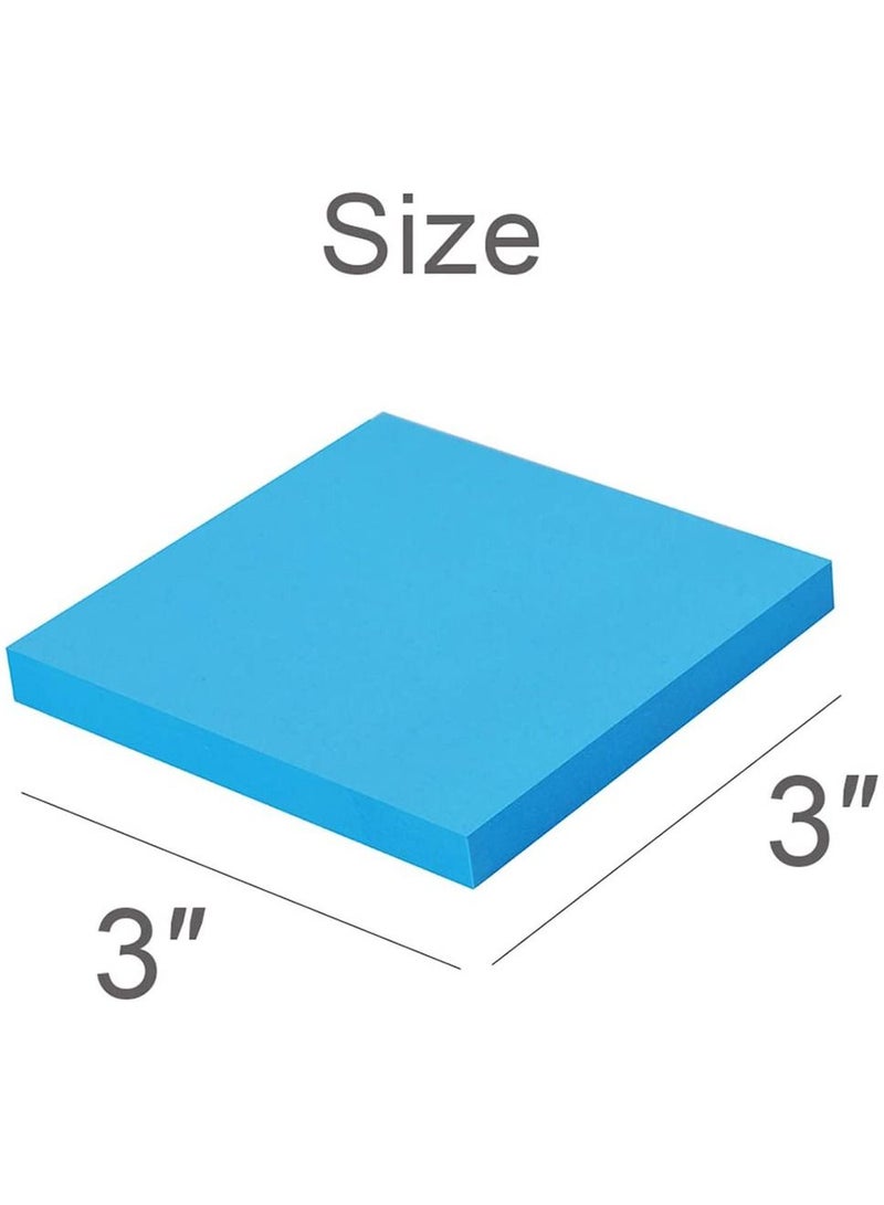 Generic (8 Pack) Sticky Notes 3x3 Inches,Bright Colors Self-Stick Pads, Easy to Post for Home, Office, Notebook, 82 Sheets/pad  - Image 2