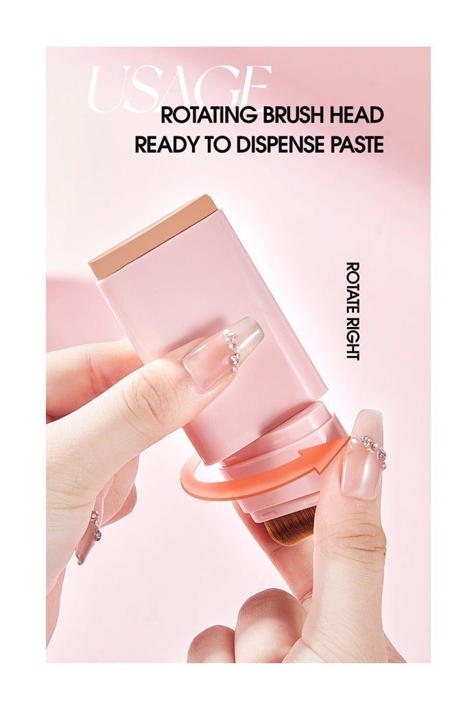 TVLV [Waterproof Concealer] 2-in-1 Concealer & Foundation Stick Waterproof, Sweat-Resistant |  05#HONEY/ - Image 5