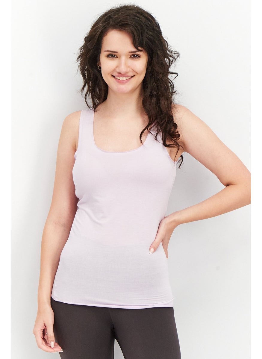 Women Scoop Neck Sleeveless Plain Tank Top, Lavender - pzsku/Z829F41442CD65F7BBF82Z/45/_/1737641399/30c8090a-dc55-458f-85dc-67ecee3b2008