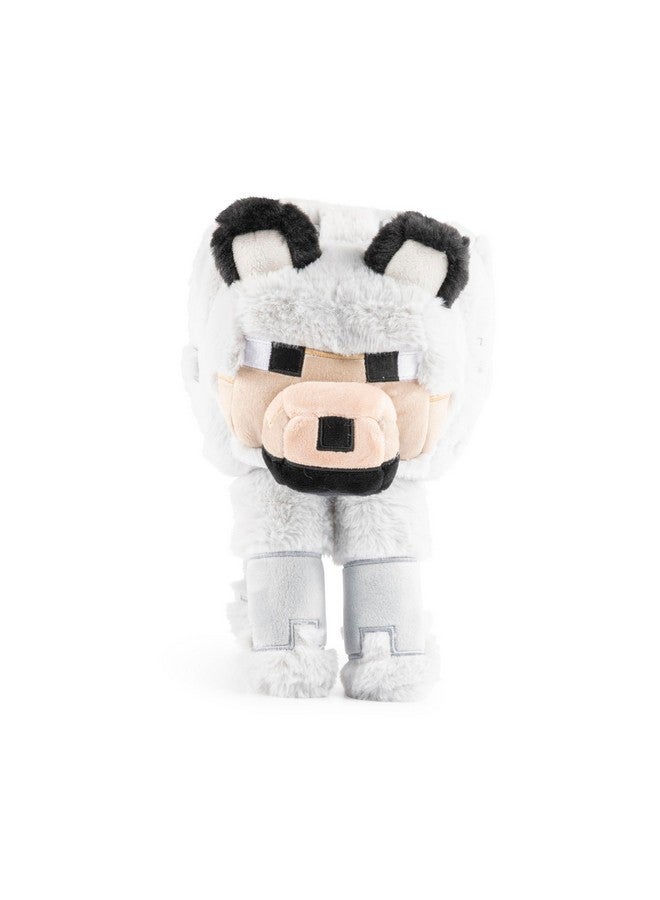 Jay Franco Minecraft Plush Pillow Buddy - Soft Plushie Stuffed Pillow, 19 Inches, Gray - Wolf - Image 3