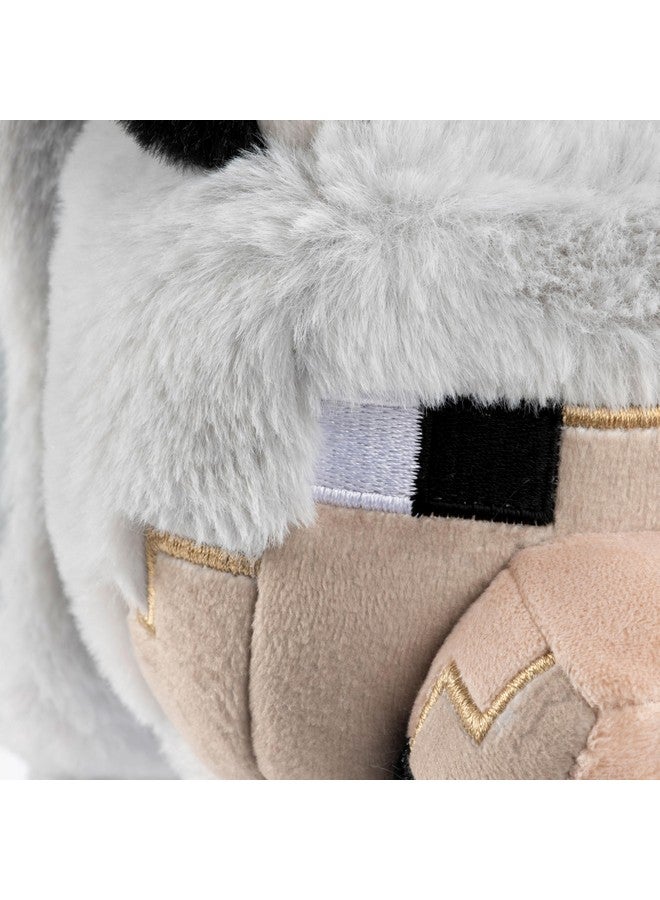 Jay Franco Minecraft Plush Pillow Buddy - Soft Plushie Stuffed Pillow, 19 Inches, Gray - Wolf - Image 5