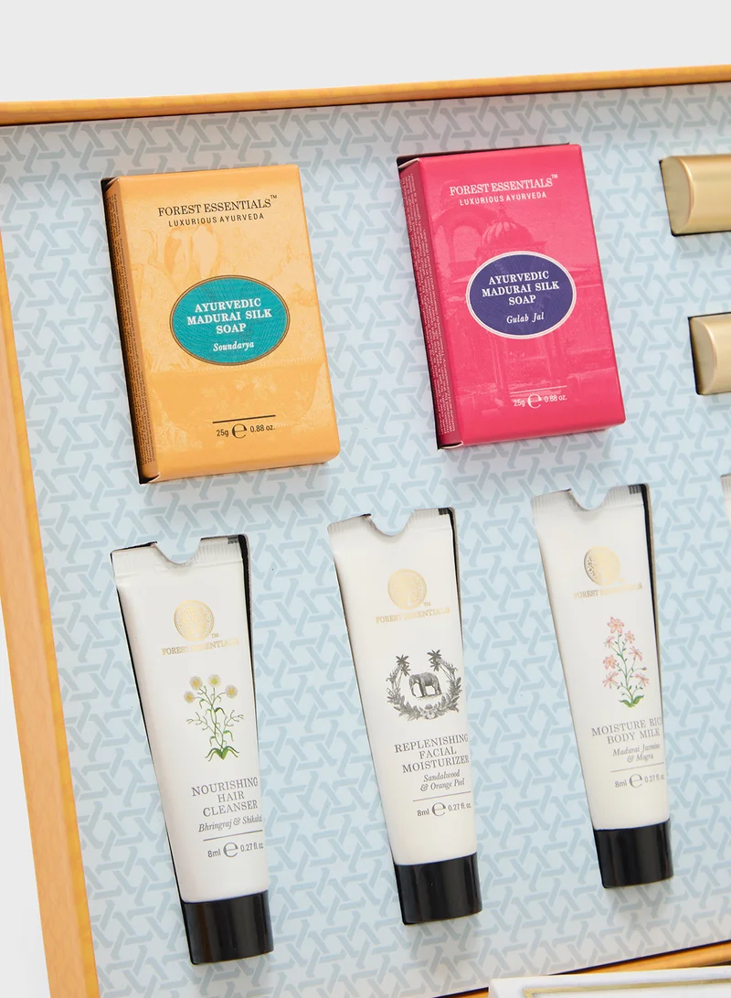 Forest Essentials Forest Essentials Trial Sized Skin & Hair Gift Box