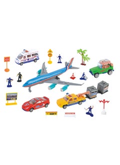 Power Joy Power Joy Vroom Vroom  Airport Playset, Assorted 1 Piece (Style & Color May Vary) | Toy Vehicle | Gift for Kids  - Image 2
