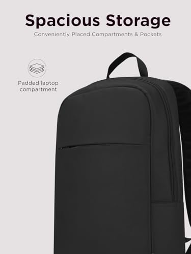 Lenovo Laptop Backpack B215 for Computers Up to 15.6-Inch – Multi Compartment Water Repellant Bag for Travel, Professional Use, College, Work - Black (Large) - Image 2