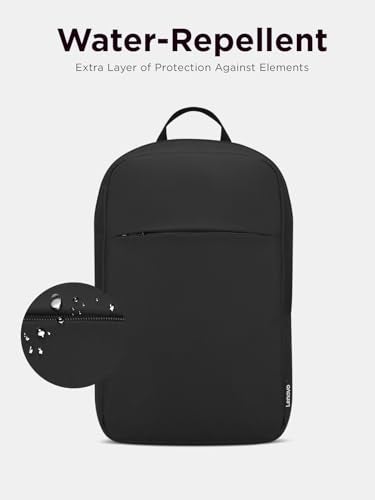 Lenovo Laptop Backpack B215 for Computers Up to 15.6-Inch – Multi Compartment Water Repellant Bag for Travel, Professional Use, College, Work - Black (Large) - Image 4