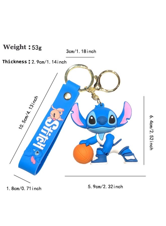 Godzilla Soft Rubber Keychain Doll Bag Pendant