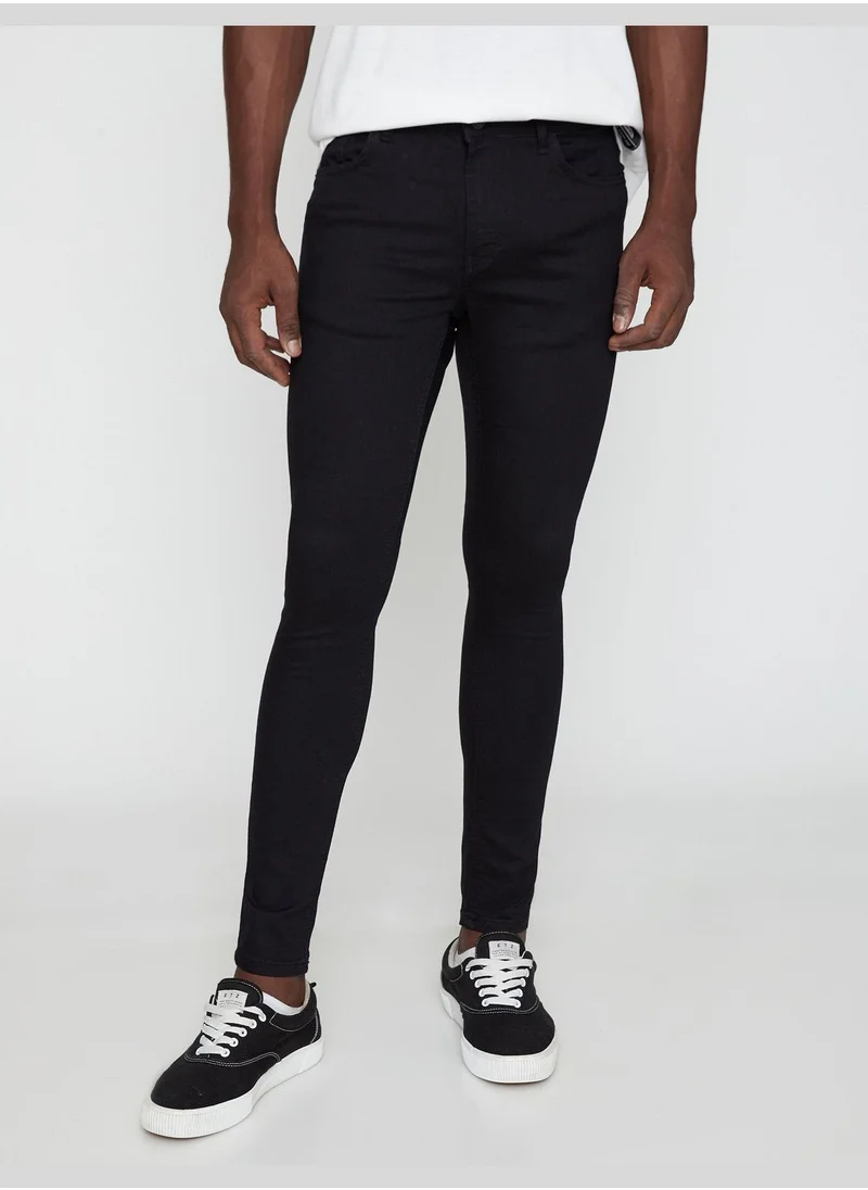 كوتون Justin Super Skinny Fit Jeans