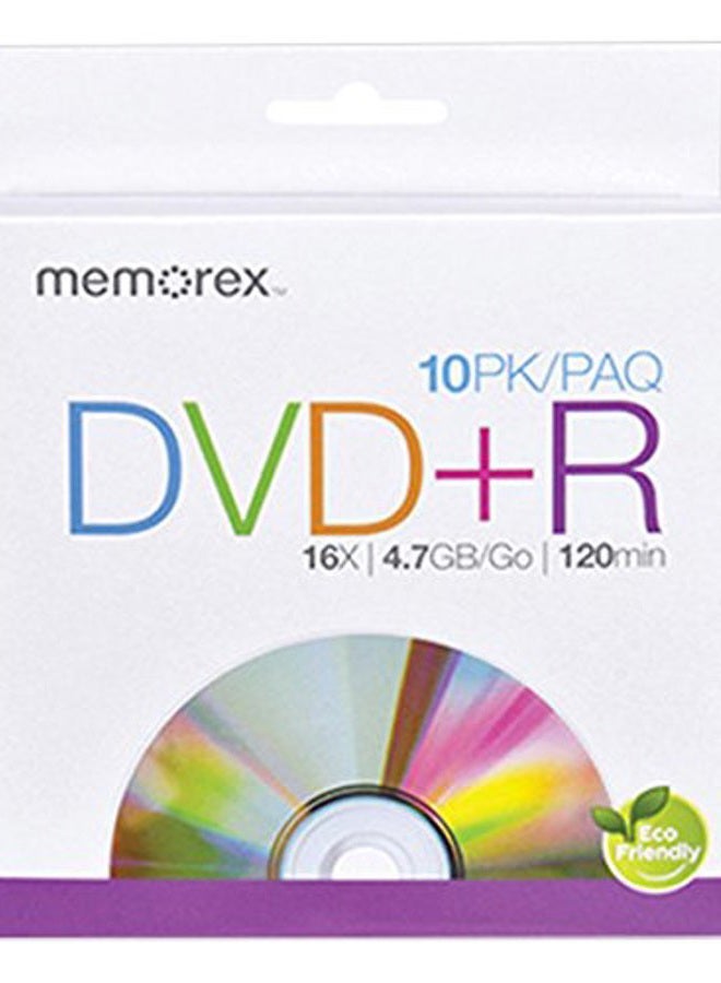 16X DVD+R (100 PK), 100 pack DVD+R Tote (32020034438)