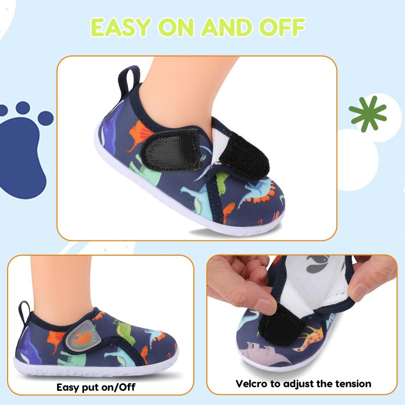 FEETCITY Baby Sneakers Boys Girls Slip On Shoes First Walking Crib Shoes - Image 3