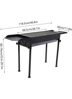 MOMENT Foldable Outdoor Camping Bbq Stand - Portable And Versatile Grill Station 118 X 30 X 70 Cm For Bbq, Camping And Parties  - Image 2