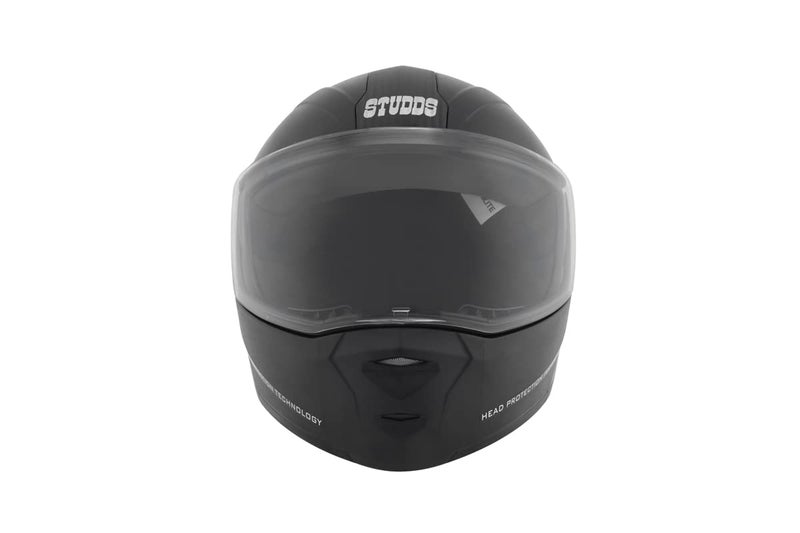 Studds Ninja Elite With Carbon Strip With Clear Visor Full Face Helmet -Black (L), motorcycling - Image 2