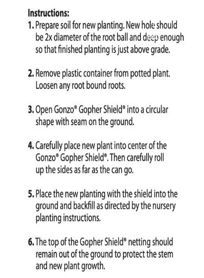 Gonzo 5008 Gopher Shield, 16 x 20" - Image 5