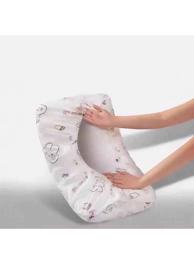 Generic valueable 1 Washable travel pillows - soft cotton slipcovers ideal for travel and everyday use - Image 3