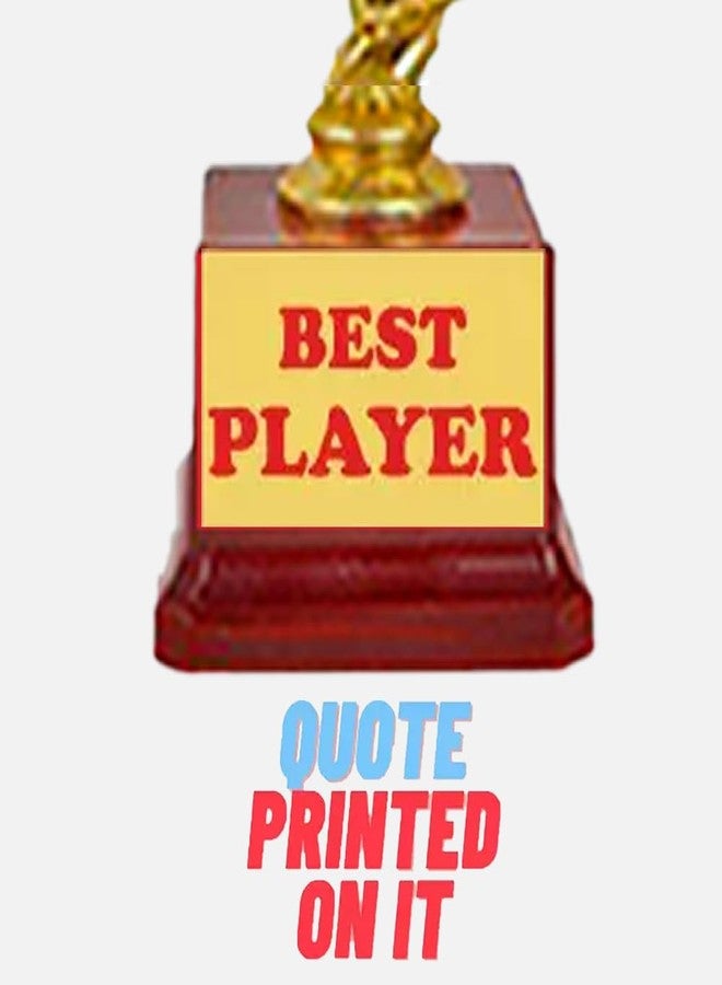 BAREEZE PURE Football Trophy Best Player Football Trophy Cup Gold Premium Trophy for Football Tournament - Image 3