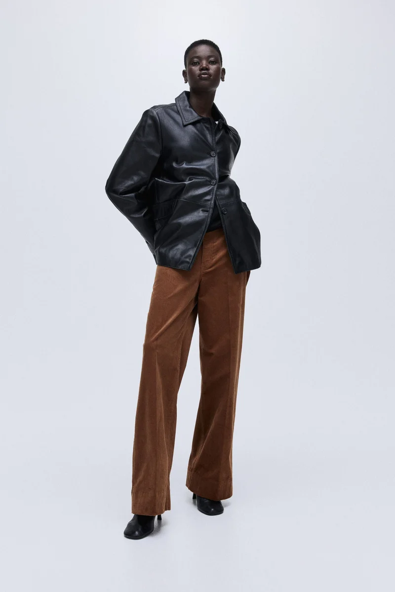 اتش اند ام بنطلون من الكوردروي