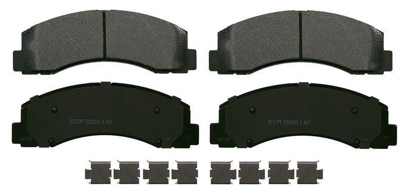 Wagner QuickStop ZD2087 Front Disc Brake Pad Set Ceramic for Ford F-150 - Image 1