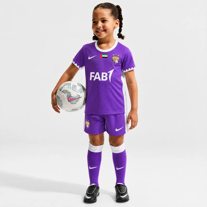 Nike Kids' Al Ain 25/26 Stadium Home Replica Football Kit