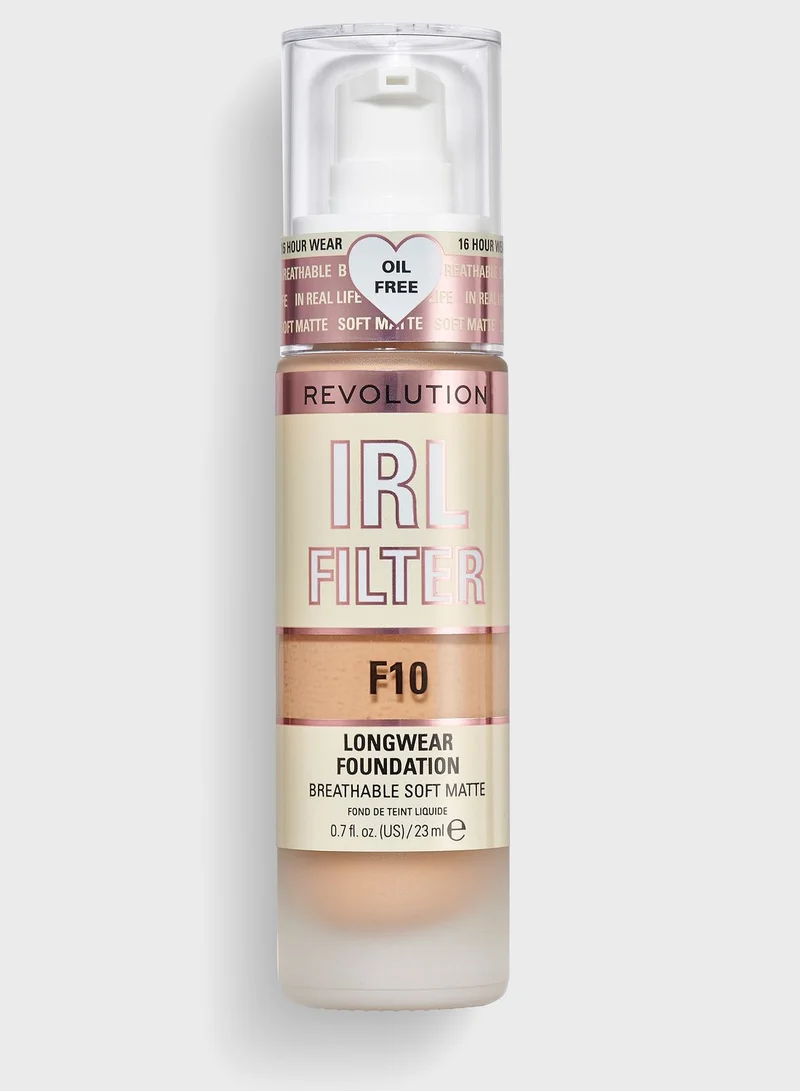 REVOLUTION Revolution IRL Filter Longwear Foundation F10