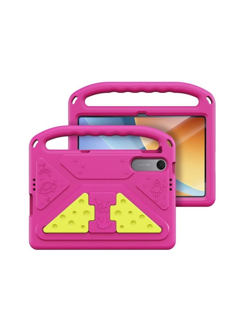 Child-Safe Case Compatible with Xiaomi Redmi Pad 2 9.7-inch (2026 Model) Pad — Redmi Pad 2 9.7-inch (Blue) EVA Lightweight Shock-Absorbing Case with Handle and Stand