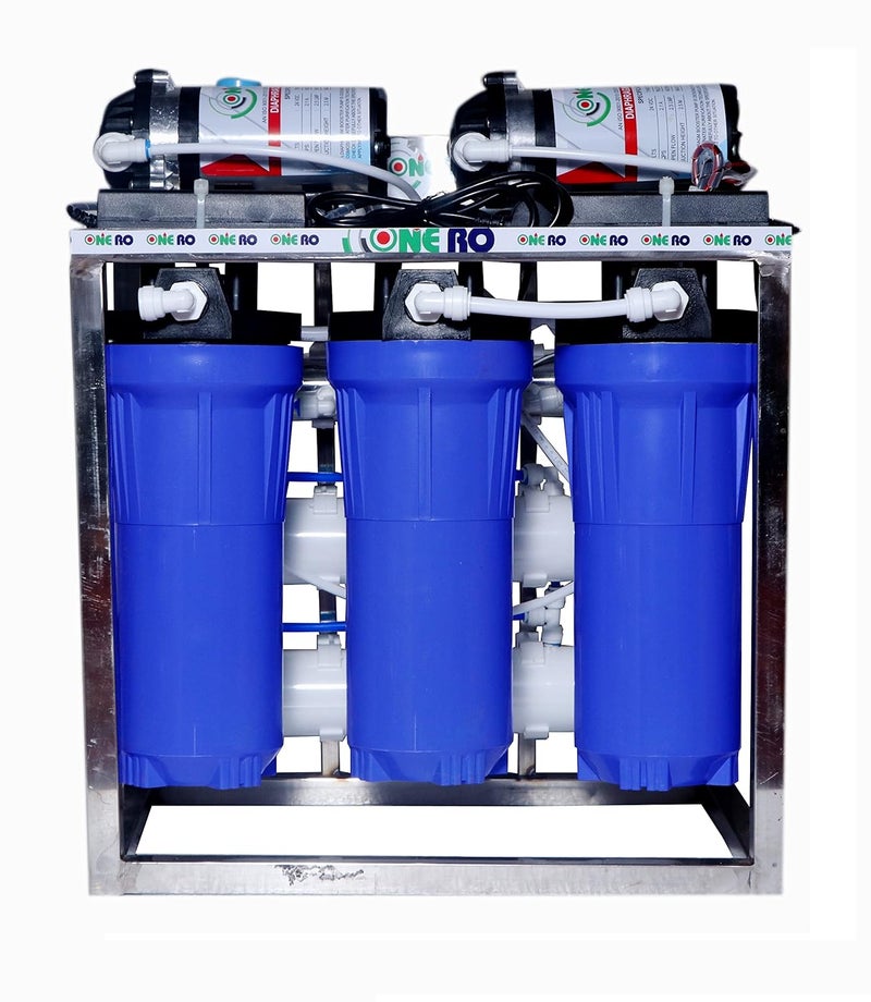 ONE RO 25 LPH Commercial UV Protection Ro Water Purifier Plant Double Purification With Auto Shut Off And TDS Adjuster 25 Litre - Image 1