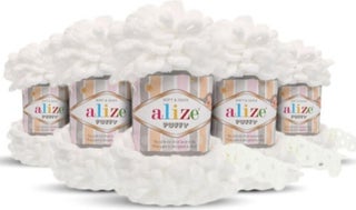 Puffy Hand Knitting Yarn 5 Pack White 55 - pzsku/Z82A06524670F174DFC59Z/45/_/1741321884/ff2b3a99-a685-4e7f-a3d2-01acc8cea9db