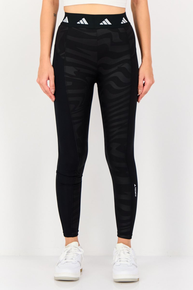 Adidas Women Tight Fit Training Leggings, Black - Image 1